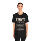 WYSIWYG Definition Tabletop Wargaming T-Shirt