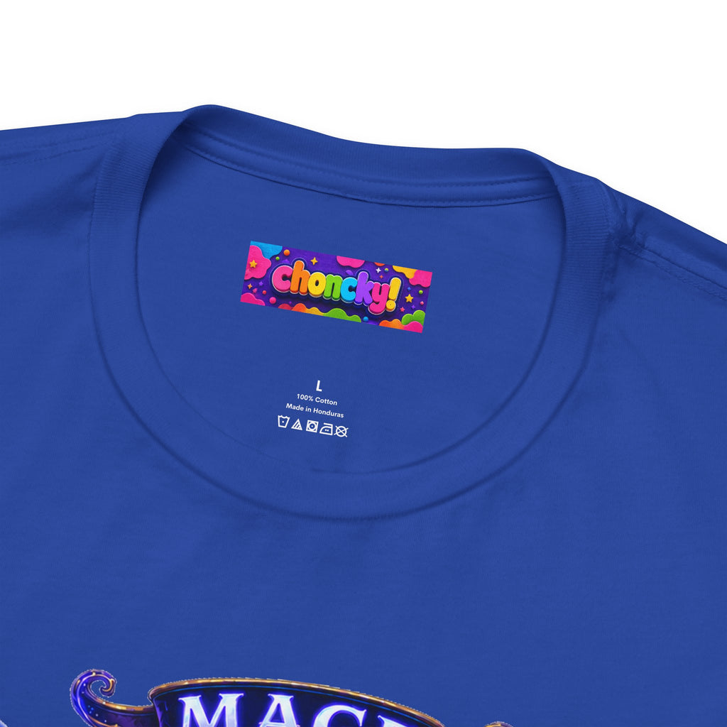 Master of the Arcane: Provider of Snacks graphic T-shirt product mockup