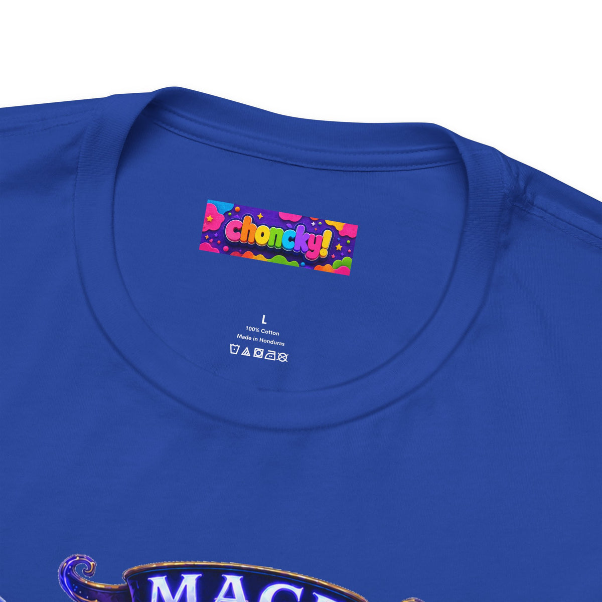 Master of the Arcane: Provider of Snacks graphic T-shirt product mockup