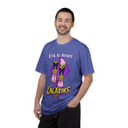 Evil is Afoot Xalatoes T-shirt | Fantasy Feet Character Graphic
