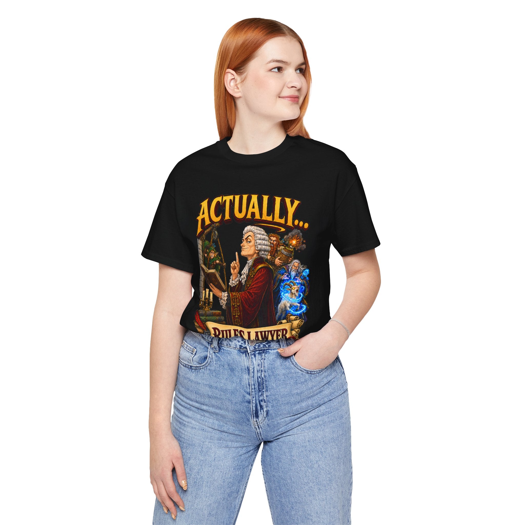 Actually… Tabletop RPG Rules Lawyer T-Shirt