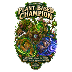 Plant-Based Champion T-shirt design artwork