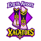 Evil is Afoot Xalatoes T-shirt | Fantasy Feet Character Graphic
