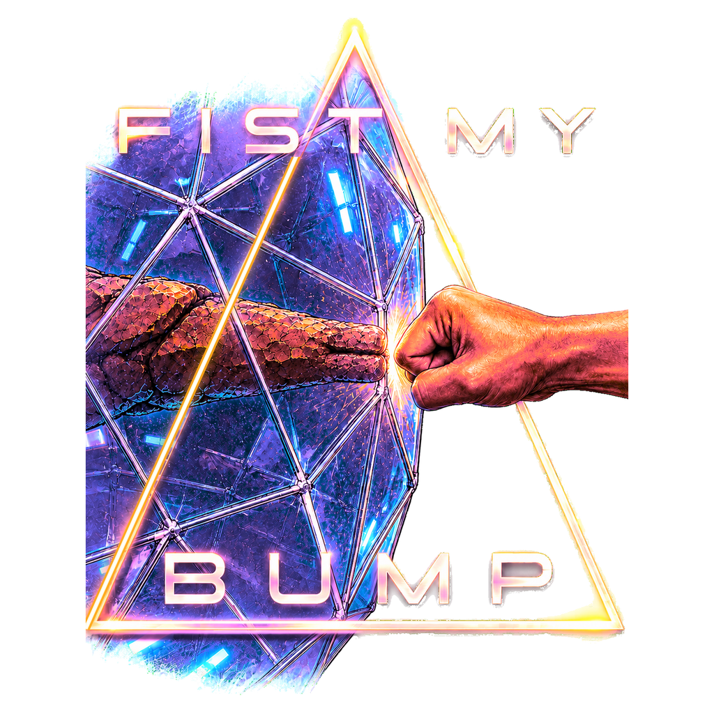 Fist My Bump T-shirt design artwork
