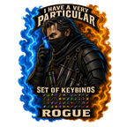 Particular Set of Keybinds Rogue T-Shirt