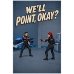 We’ll Point, Okay? T-shirt design artwork