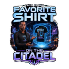 The Commander’s Favorite T-shirt design artwork