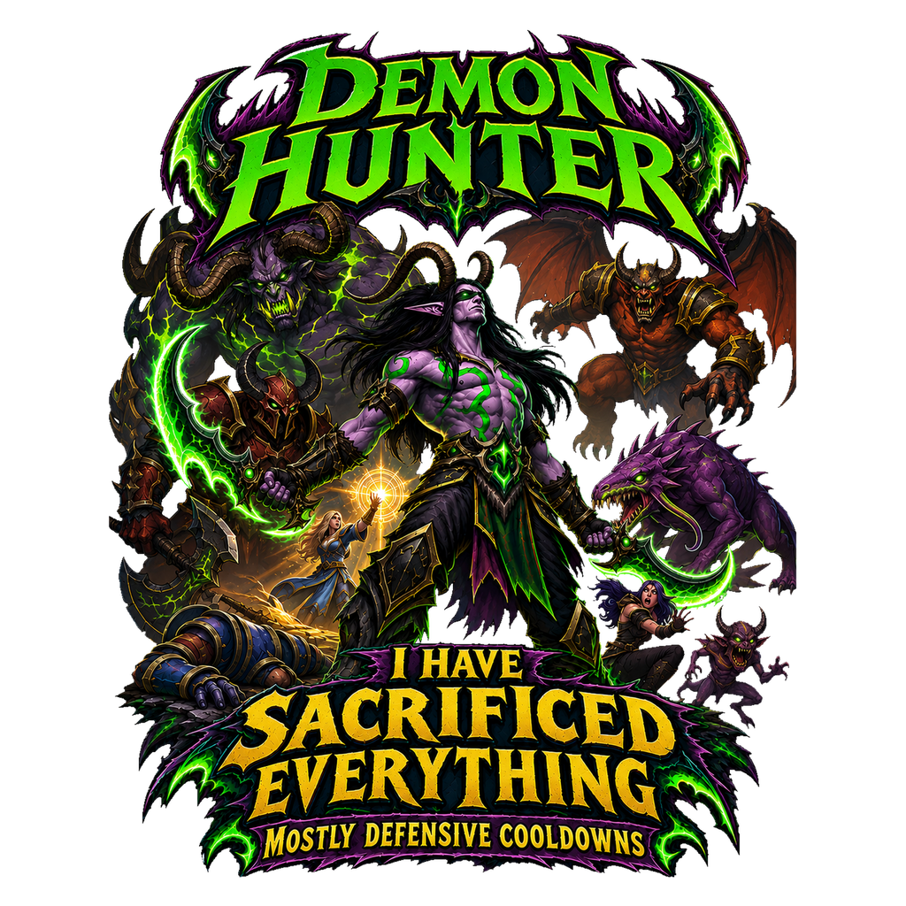 Sacrificed Everything Demon Hunter T-Shirt