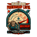 Eridian Friendship Level: Maximum T-shirt design artwork