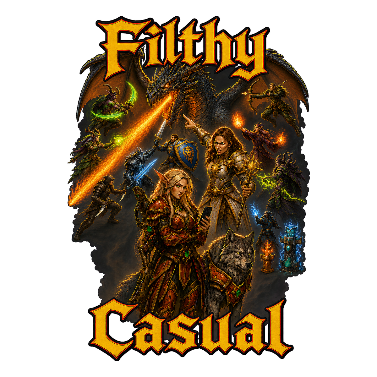 Filthy Casual — T-Shirt
