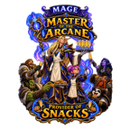 Master of the Arcane: Provider of Snacks Mage T-Shirt