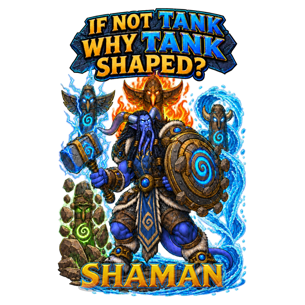 Tank Shaped Shaman T-Shirt
